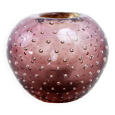 Murano glass candle holder or soliflore