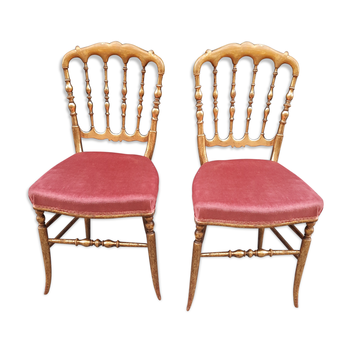 Pair of theatre chairs