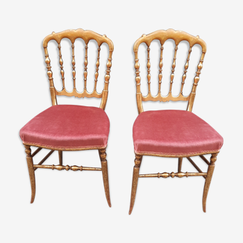 Pair of theatre chairs