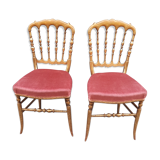 Pair of theatre chairs