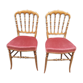 Pair of theatre chairs
