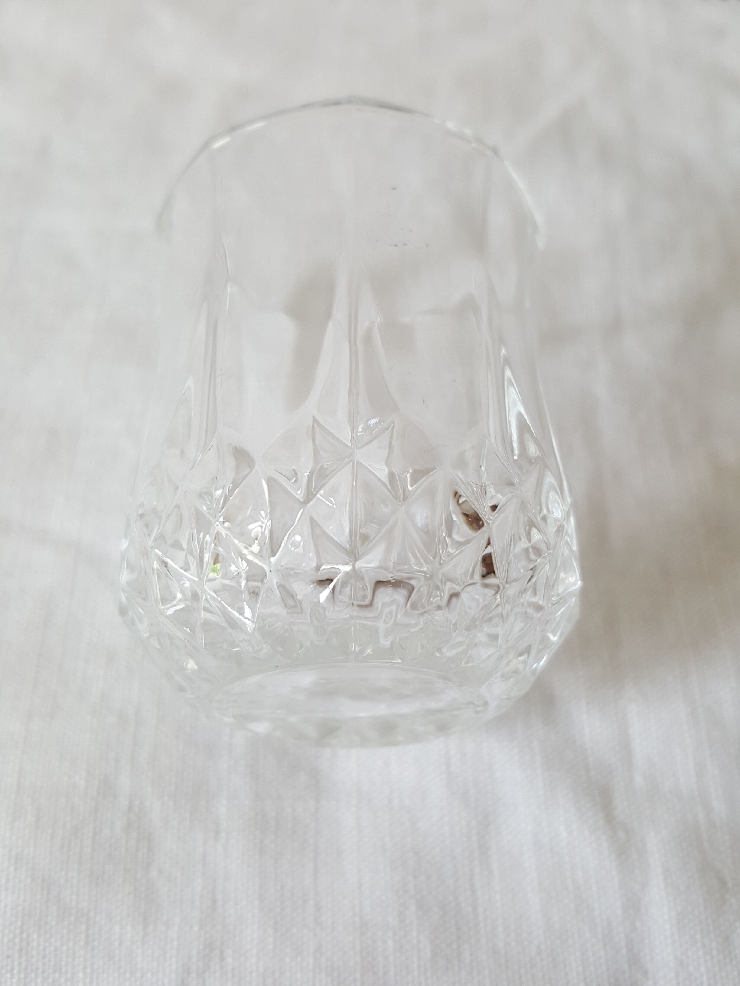 5 crystal liqueur glasses of longchamp model arques