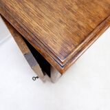 Meuble de chevet rustique / Petite armoire de rangement - 20e siècle