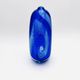 Large Vase R Pierini 1998 Blue White Glass Bubble 31cm 5kg Signed
