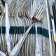 Complete cutlery in silver metal 62 pieces 12 place settings