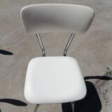 Set table and kitchen chairs in formica and skai