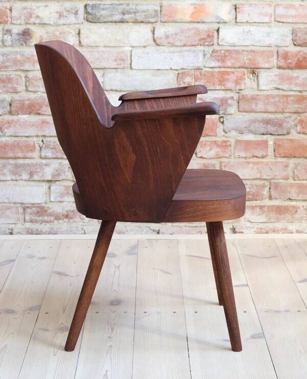 Dining Chairs by Lubomír Hofmann for TON, Model 1515, Beechwood, 1960s, Set of 2