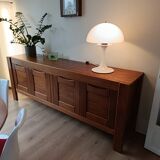 Brutalist enfilade Regain house