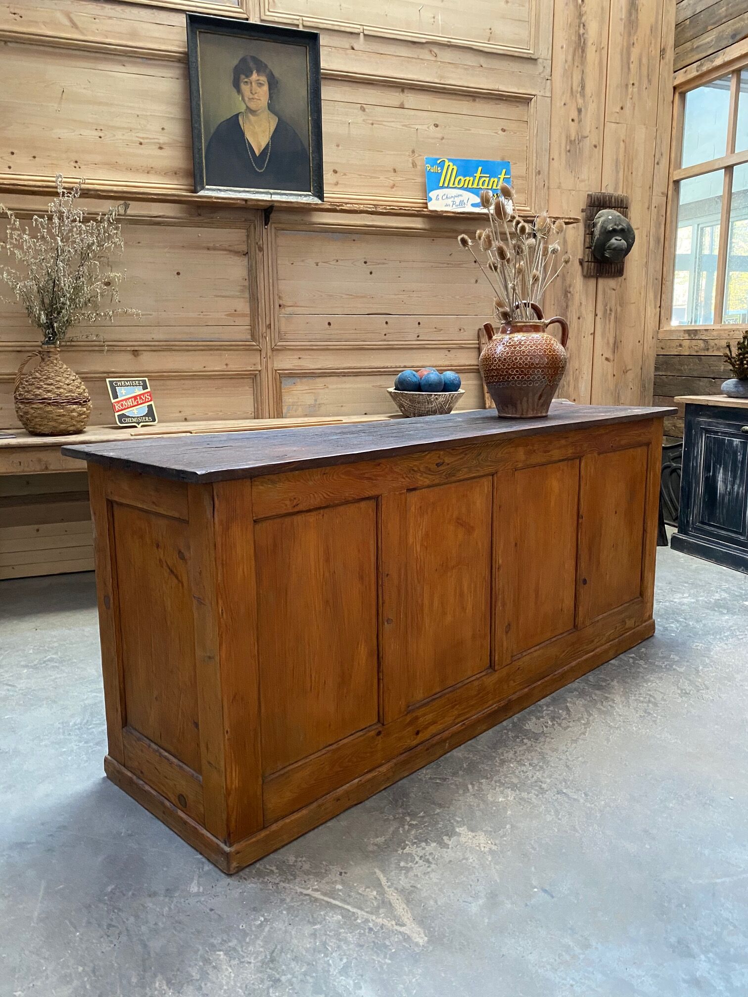 Former store counter