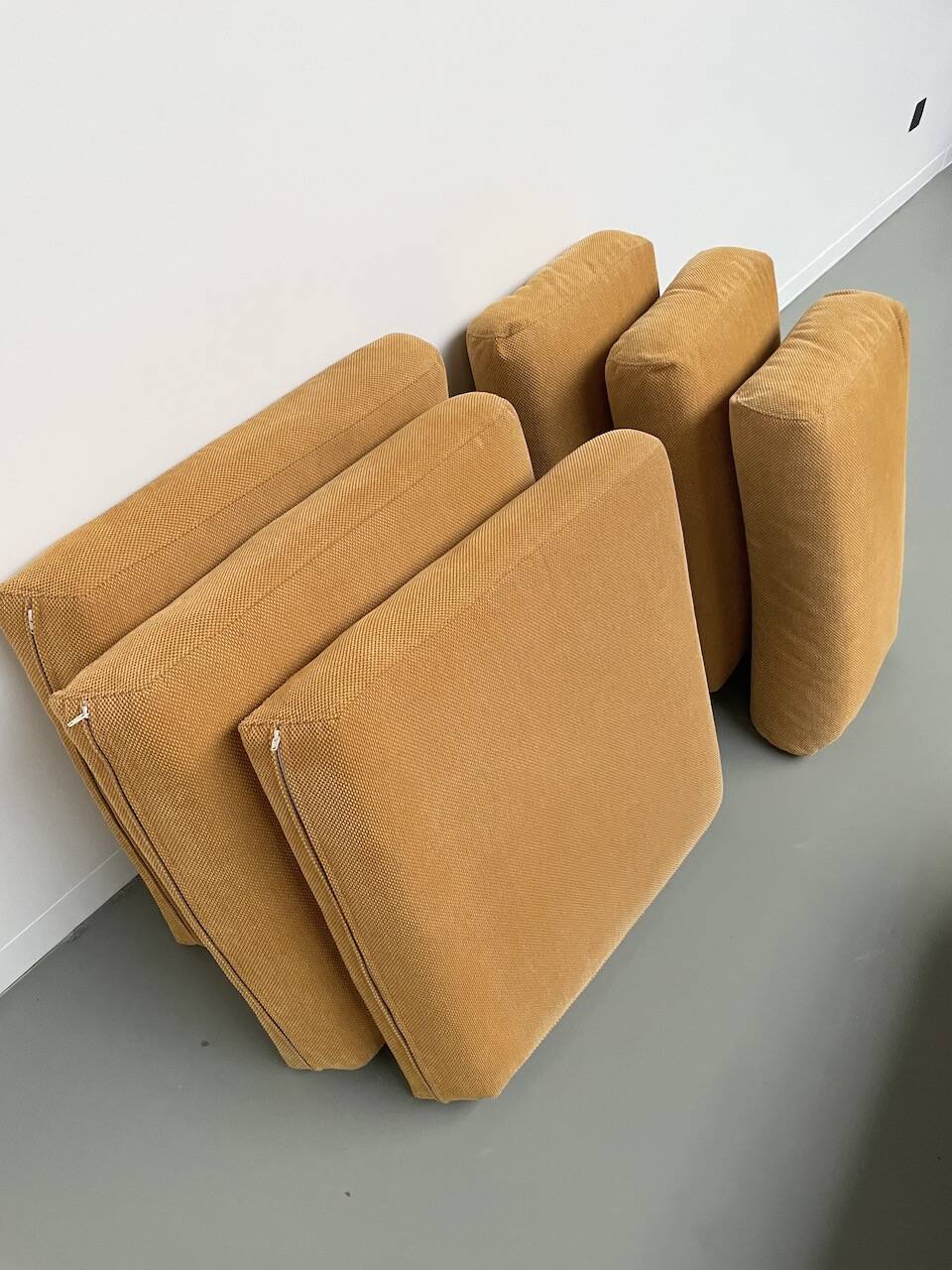 Jacques Charpentier 3-seater stainless steel sofa