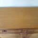 Old - Beautiful solid oak sideboard - 2 doors - 2 drawers in golden oak color