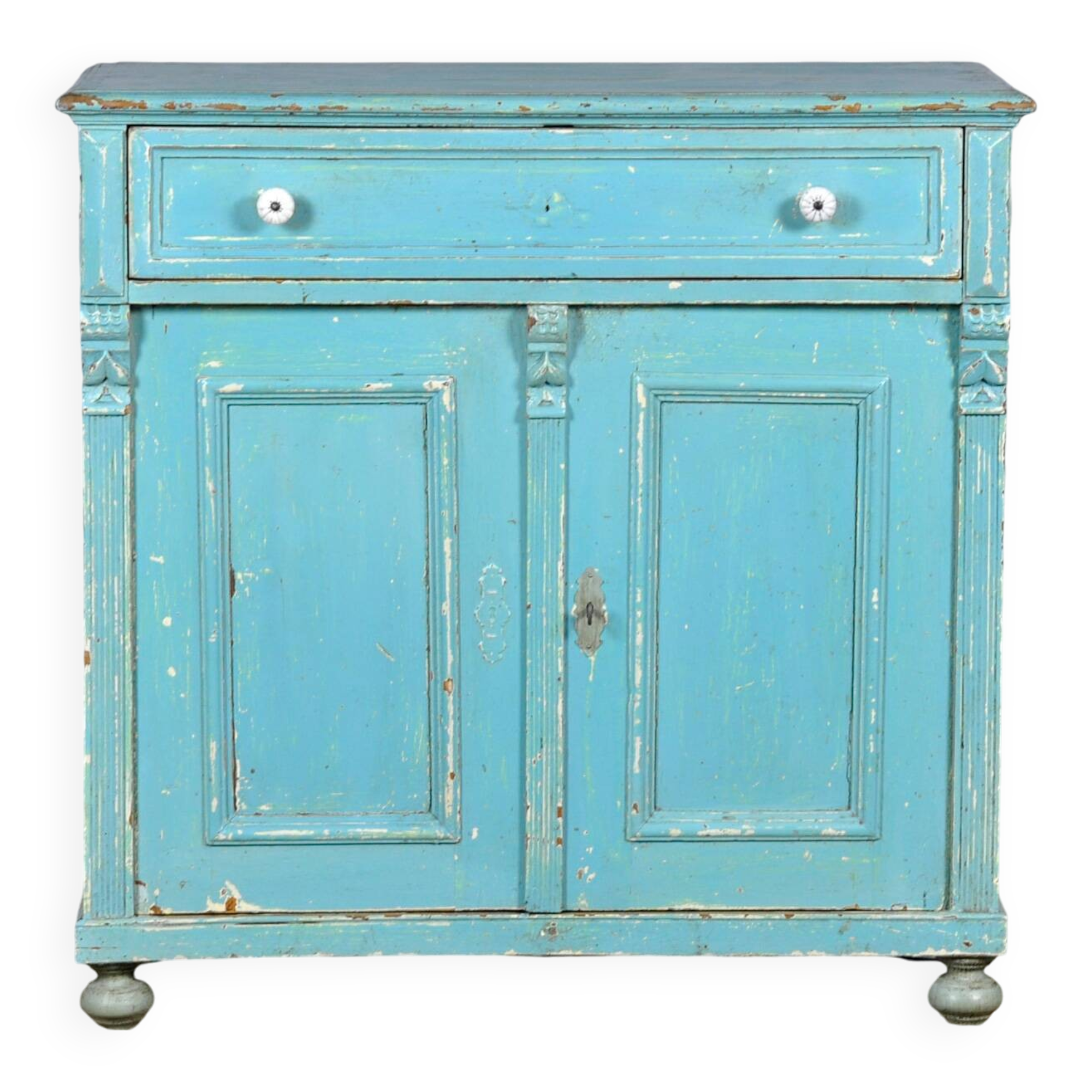 Commode en pin, années 1910