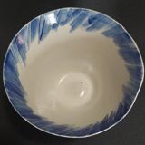 Vintage matcha bowl, stoneware, handcrafted.