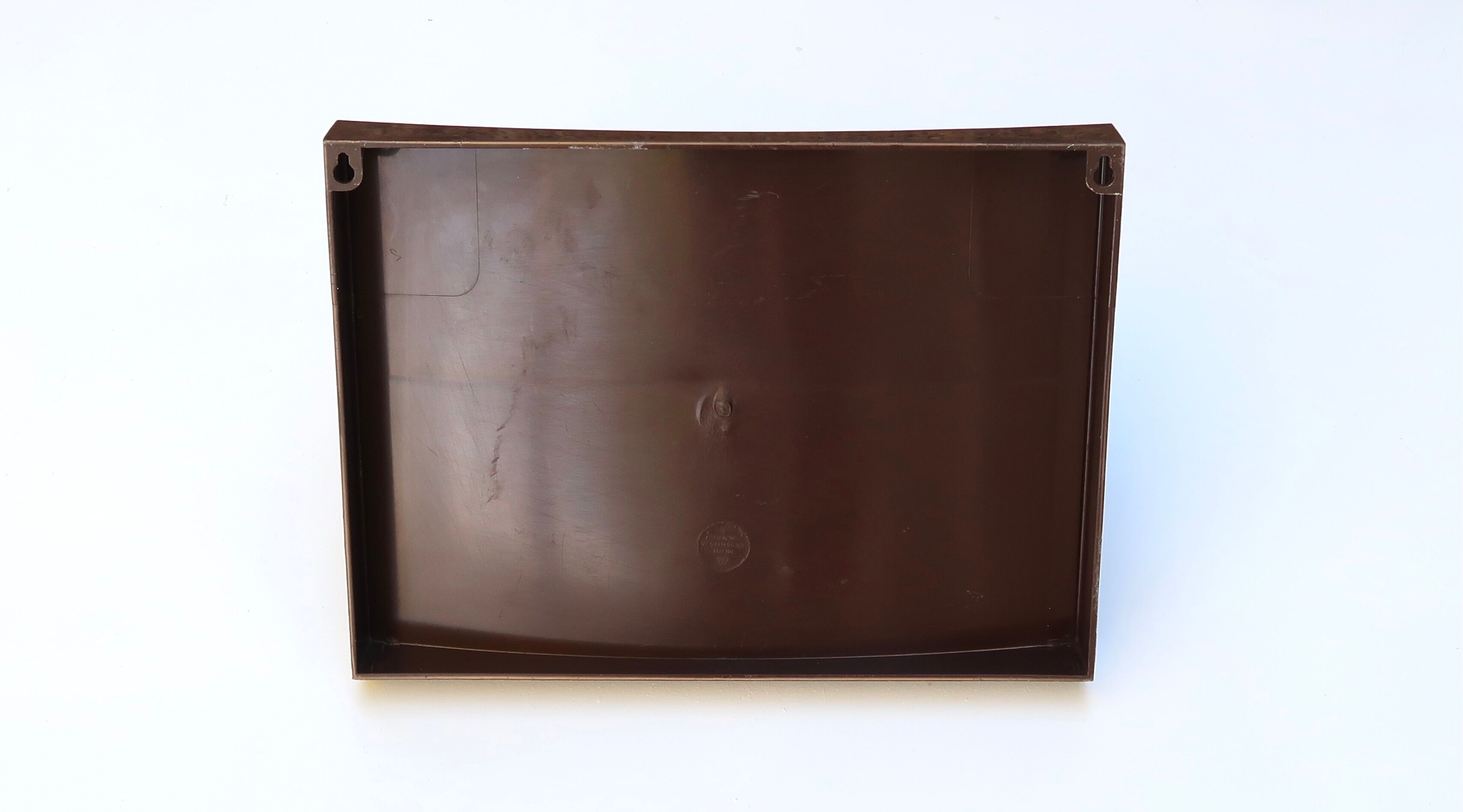 Etagère murale marron en plastique années 70