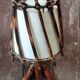Paire d'appliques vintage rotin et bambou