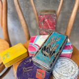 Old metal box "Bergamot de Nancy"