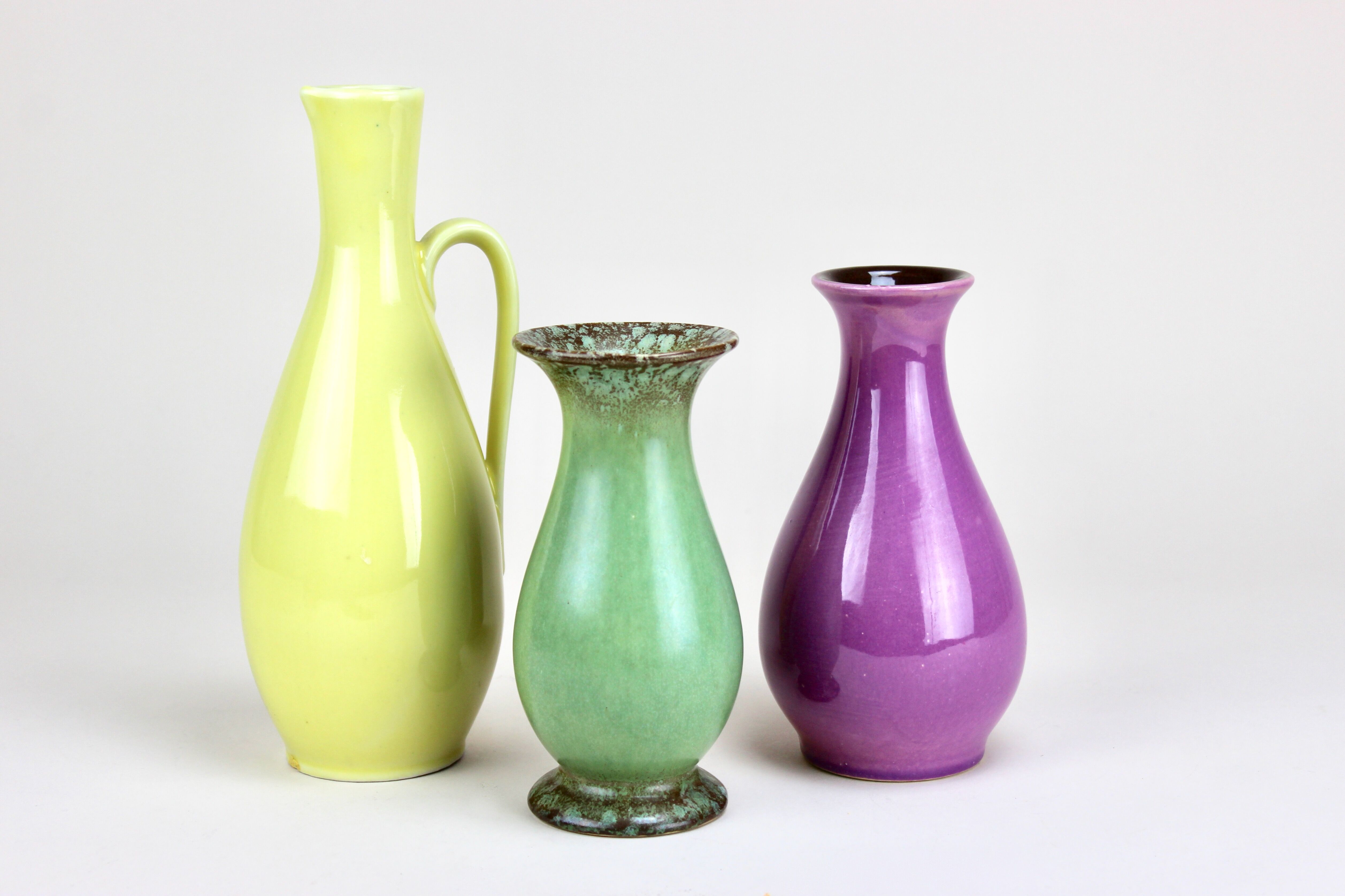 Vases westgerman pottery Scheurich Jasba