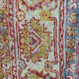 Tapis ancien Smyrne turc 236x466 cm