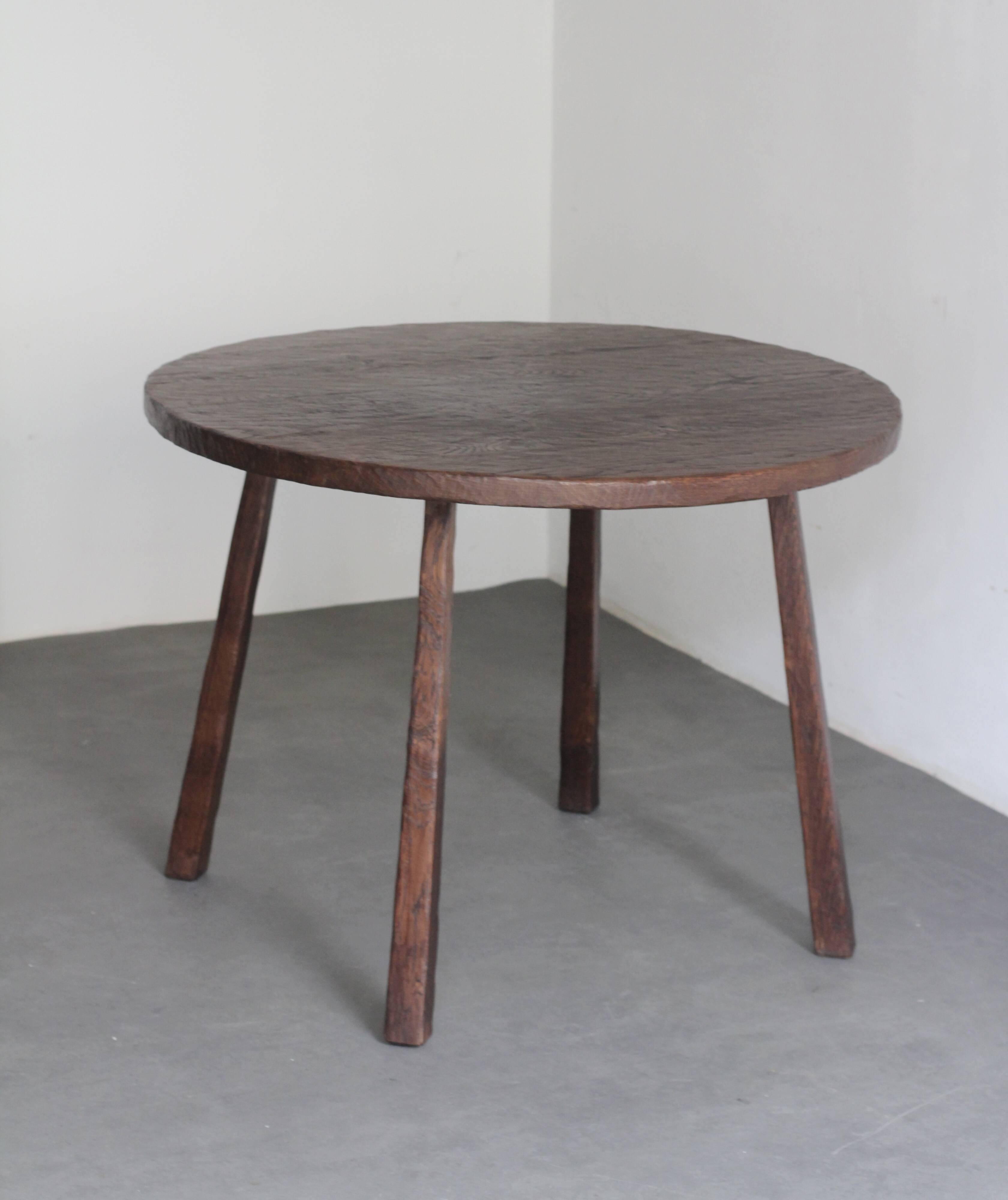 Wabi-sabi wooden table