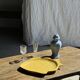 Yellow fish-shaped dish L38