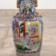 Old Chinese Ceramic Hand Painted Vase, 1920