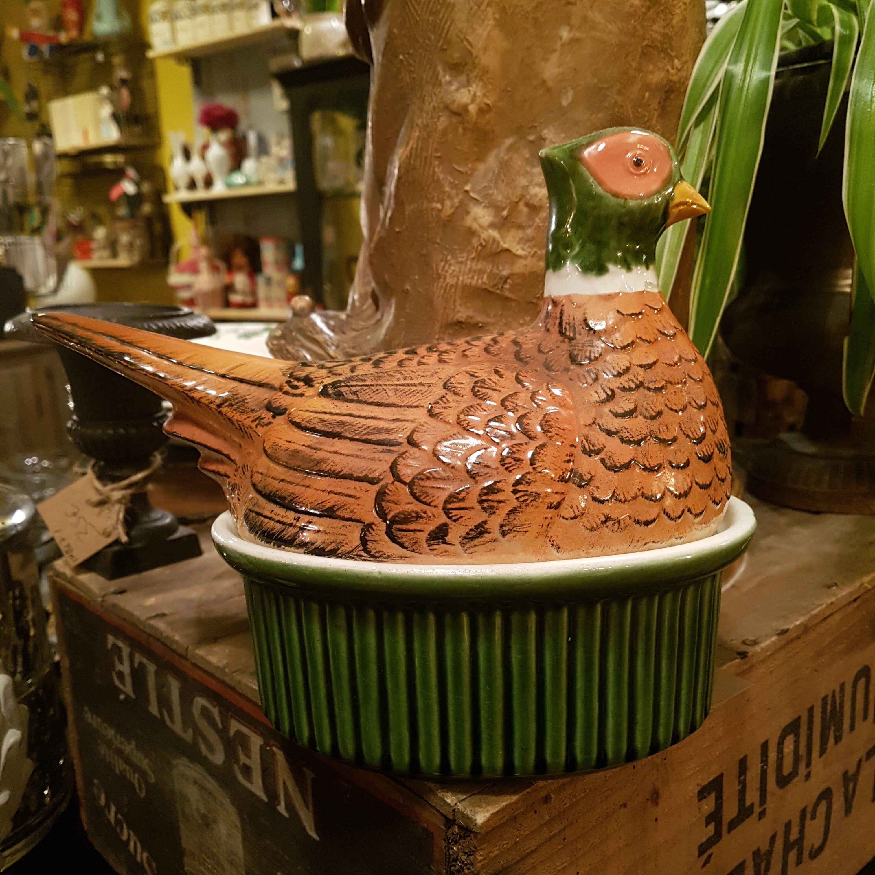 Terrine faison terracotta