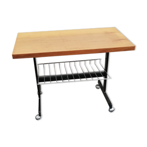 table basse metal noir