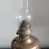 Brass oil lamp