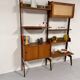 Teak library from the 1960s, Norway