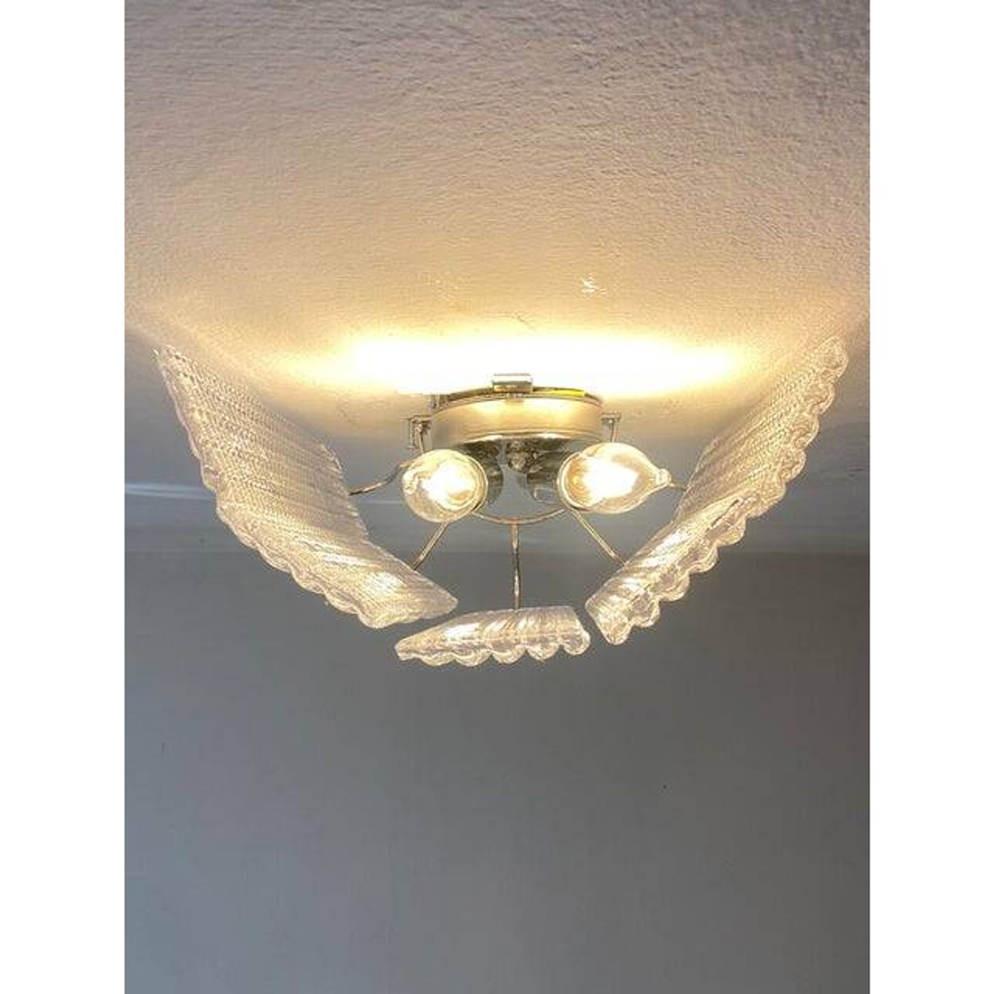 Contemporary Diamond Strips ”Listelli” Murano Glass Wall Sconce