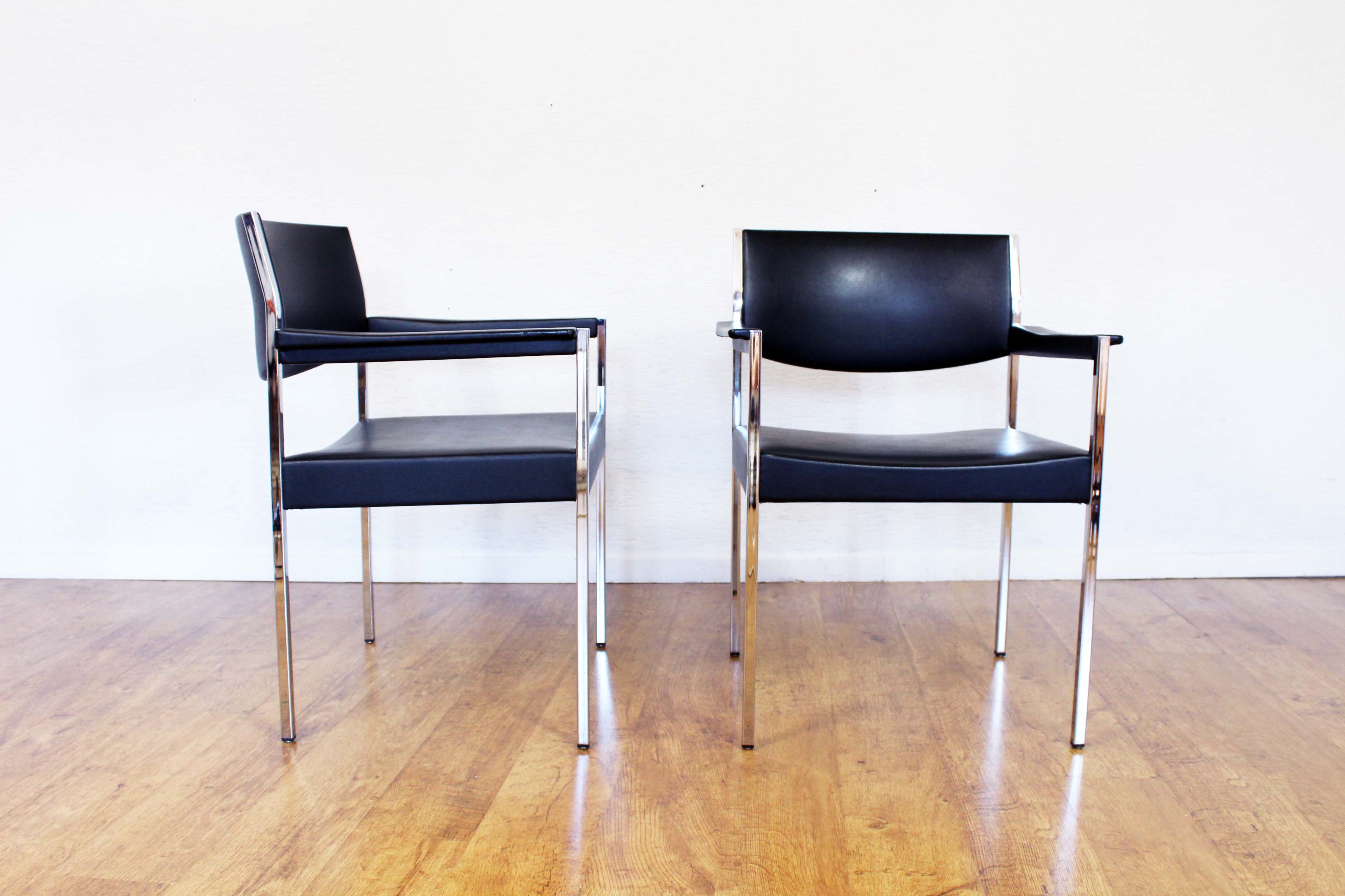 Set de 2 fauteuils Ernst Lauclair pour Girsberger Eurochair