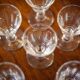 6 glass of crystal wine Saint-Louis style, 1900 era