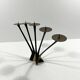Large bronze candle holder by Klaus Ullrich 1950's