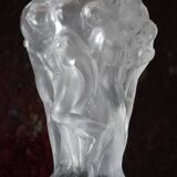 Czech vase in the style of Lalique