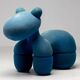 Blue Pony chair by Eero Aarnio, mid-century modern.