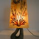 Lampe en pierre & résine 1970
