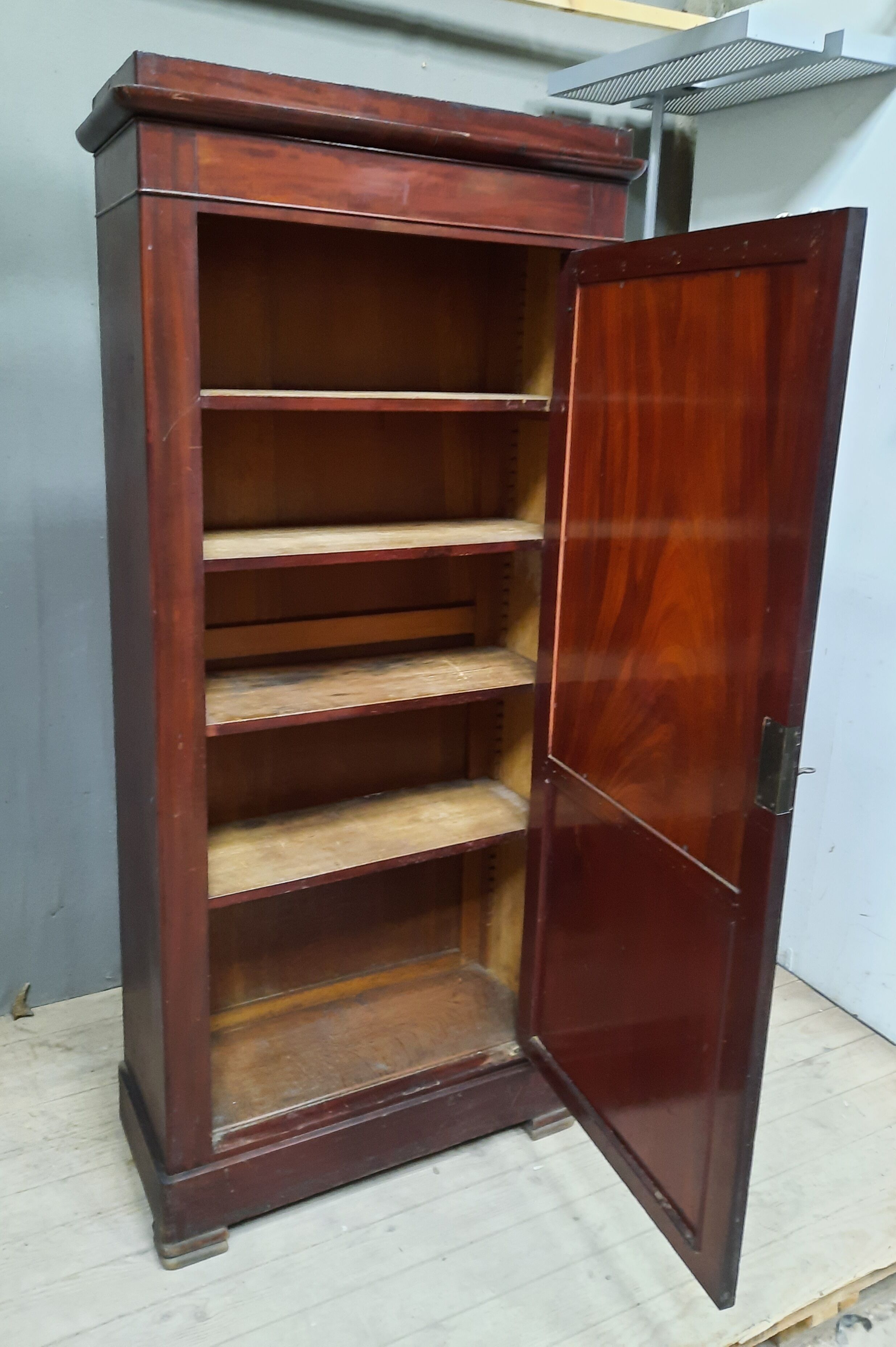 Small mahogany wardrobe