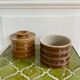 Ceramic butter dishes