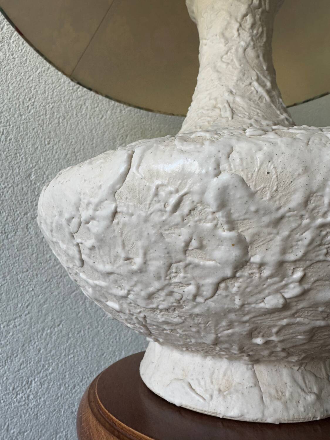 Large ceramic lamp from the 60s