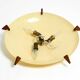 Beautiful original Mid Century Modern fiberglass ceiling or wall lamp