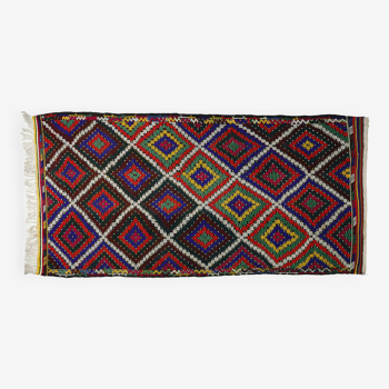 Anatolian handmade kilim rug 350 cm x 178 cm