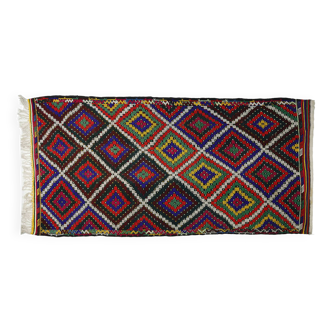 Anatolian handmade kilim rug 350 cm x 178 cm