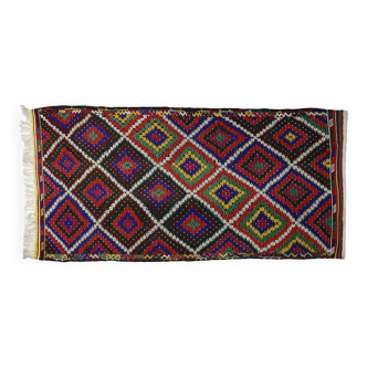 Tapis kilim anatolien fait main 350 cm x 178 cm