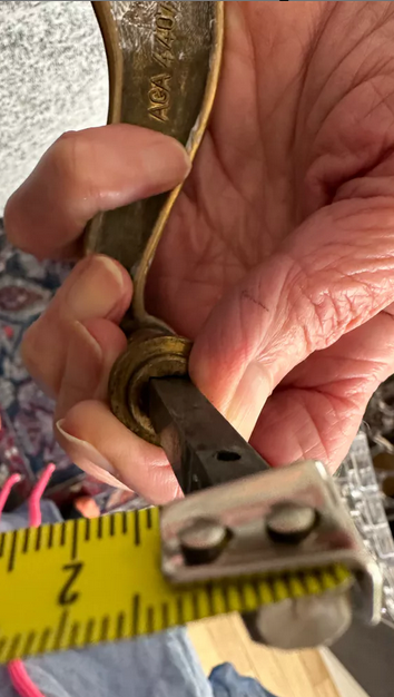 Door plates and door handles from the 70s