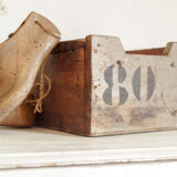 Old wooden box