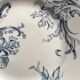 6 “Iris” Clairefontaine ironstone dessert plates
