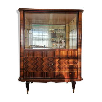 Rosewood display cabinet
