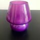 Glass mushroom lamp
