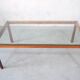 Table basse en palissandre minimaliste danoise, années 1960