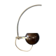 Wall lamp arc lamp Herda eyeball chrome space age